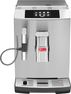Máquina automática de cappuccino para uso doméstico