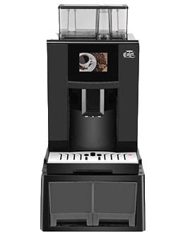 Tela de toque comercial Espresso automático  máquina de café americana